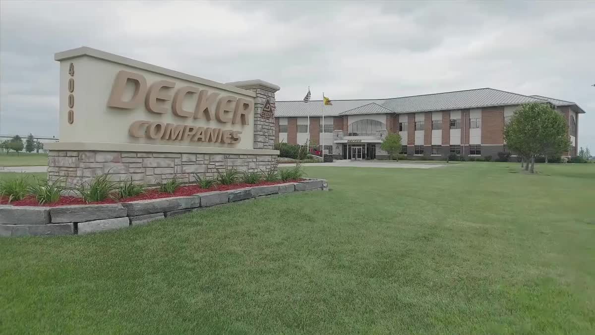 Frame from the Decker Companies tribute film